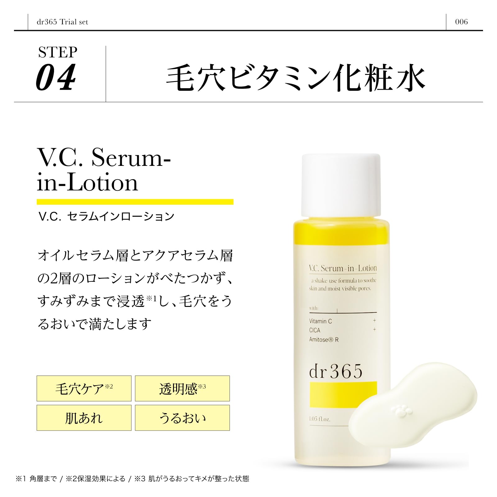Amazon.co.jp: dr365 トライアルセット ビタミンc 化粧品セット 保湿